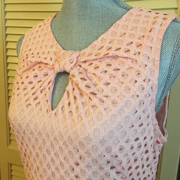 NWT Sharagano | Cutout Detail Sleeveless Dress 10 - Picture 4 of 6